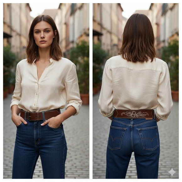 Vintage Gucci Leather BELT - Picture 16 of 16